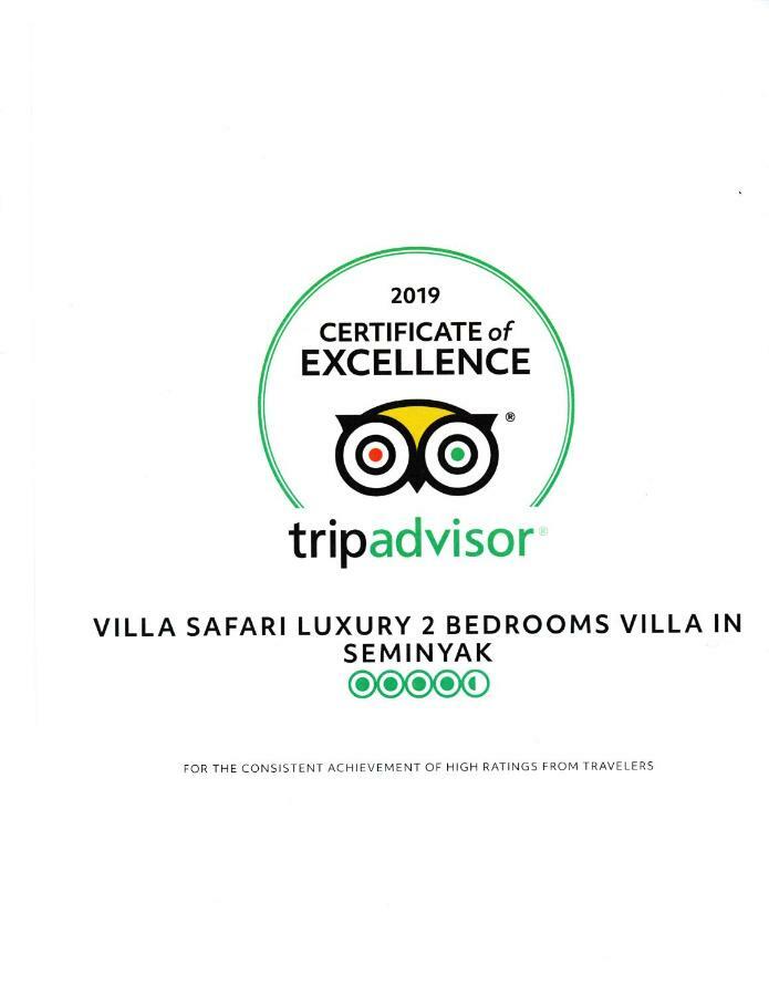 Villa Safari Seminyak Exteriér fotografie